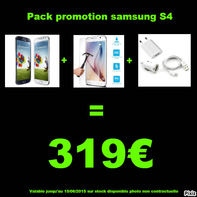 Pack promo S4