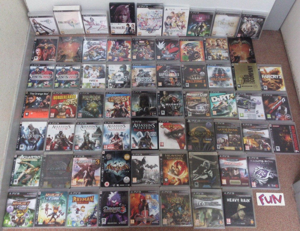 Lot de jeux ps3